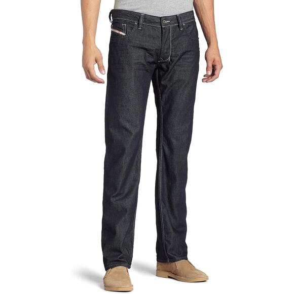 DIESEL Men's 31x32Jeans Larkee Regular Straight Leg Jeans 0088Z